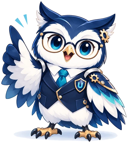 UPGEAR AIポイント案内キャラクター