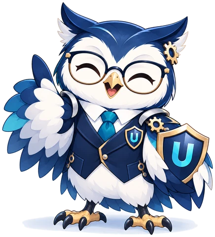 UPGEAR AIセキュリティキャラクター